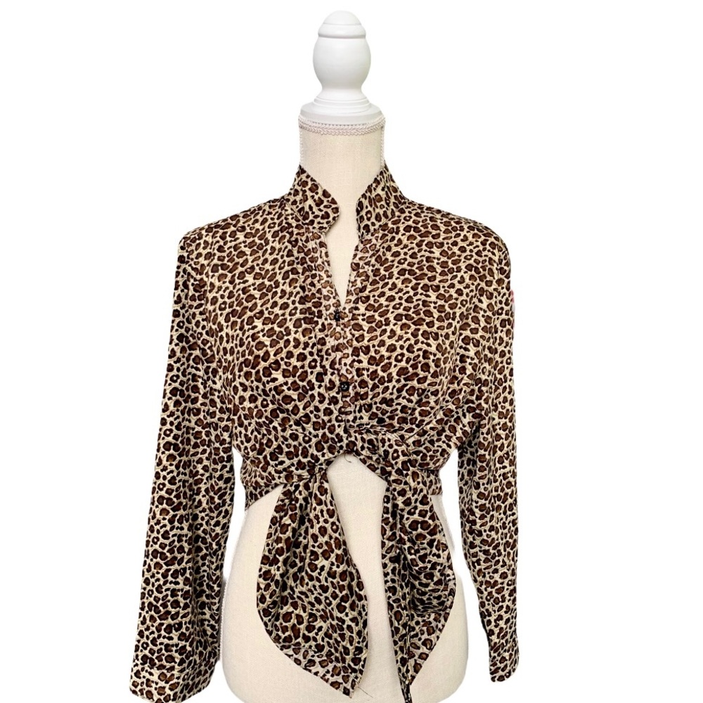 Animal Print Blouse